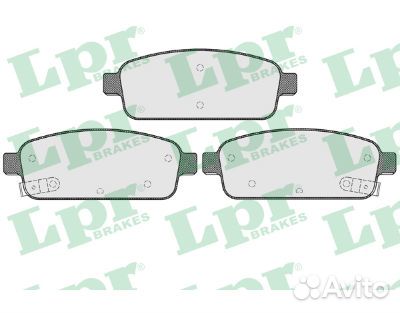 Колодки тор зад диск chevrolet Cruze 09), opel