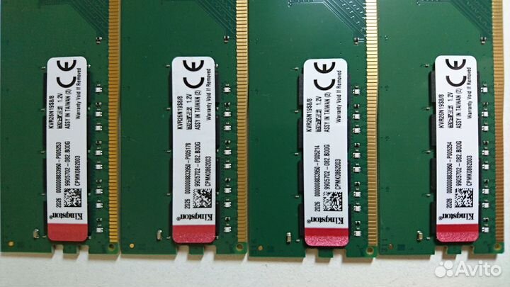 Оперативная память Kingston DDR4 2600 32Gb