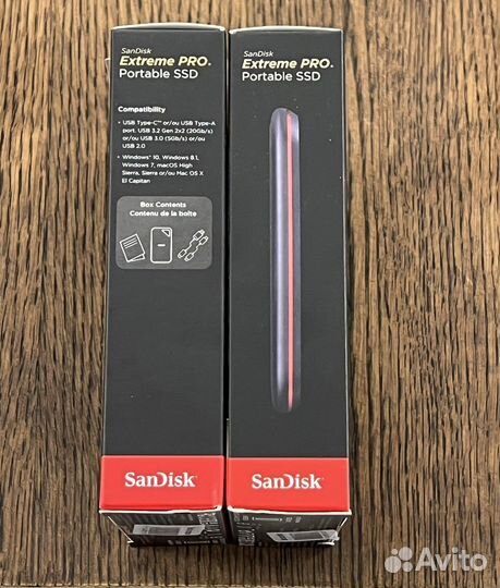 Внешний SSD SanDisk Extreme PRO Portable V2 2Tb