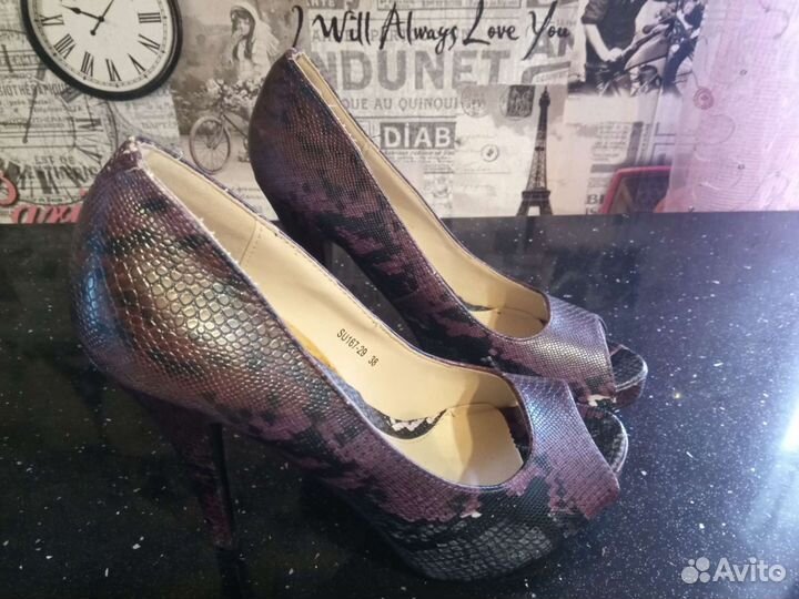 Туфли новые женские 38 размер