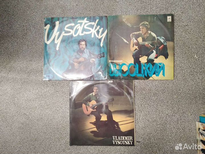 Винил Высоцкий 31 шт