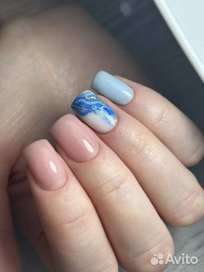 Маникюр с покрытием гель лак