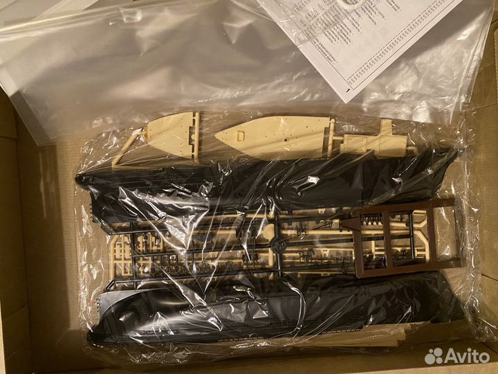 Модель корабля Крузенштерн+набор красок