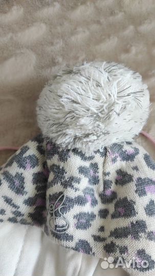 Шапка шлем для девочки новая 50