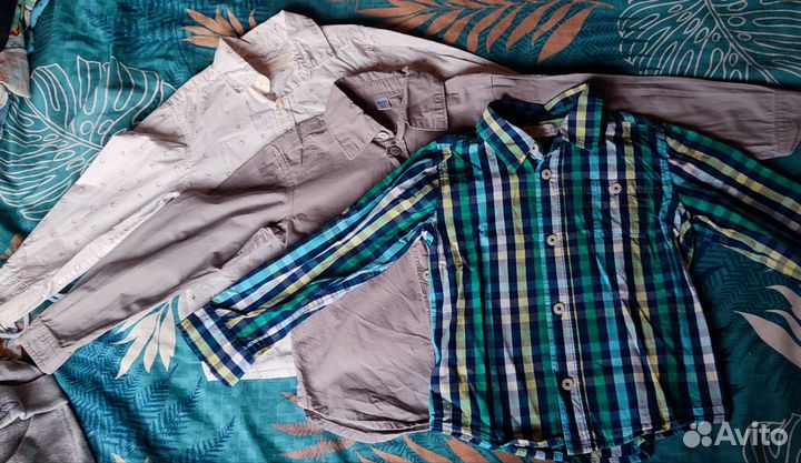 Рубашка на мальчика 98-104