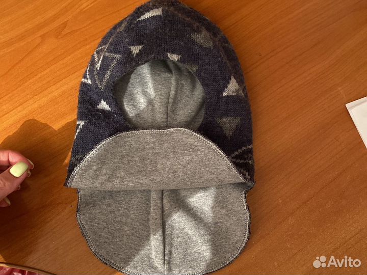 Шапка шлем демисезонный