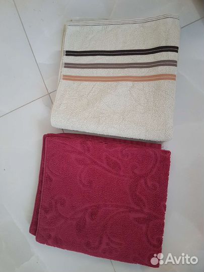 Махровые полотенца бу