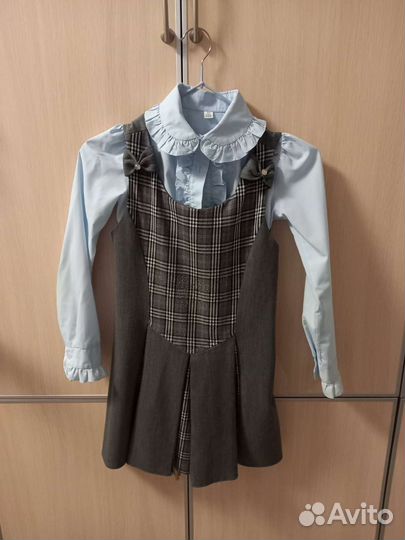 Блузки школьные 122