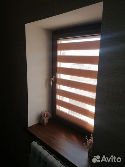 Рулонные шторы зебра