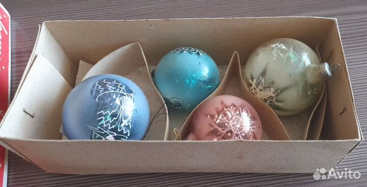 Елочные игрушки СССР