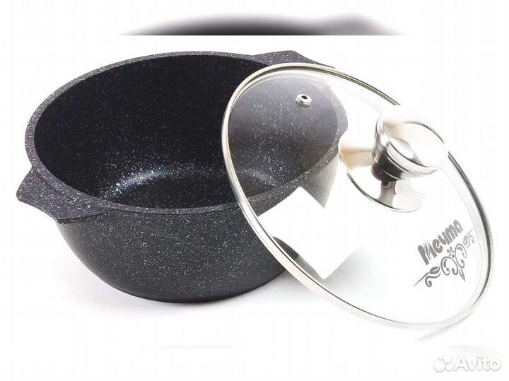 Кастрюля 1л Гранит star