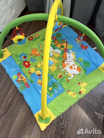 Развивающий коврик Мякиши