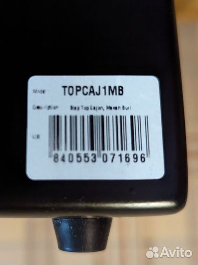 Кахон Meinl topcaj1MB Slaptop, Т-форма