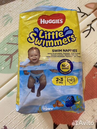 Трусики для плавания Huggies 3-8 kg
