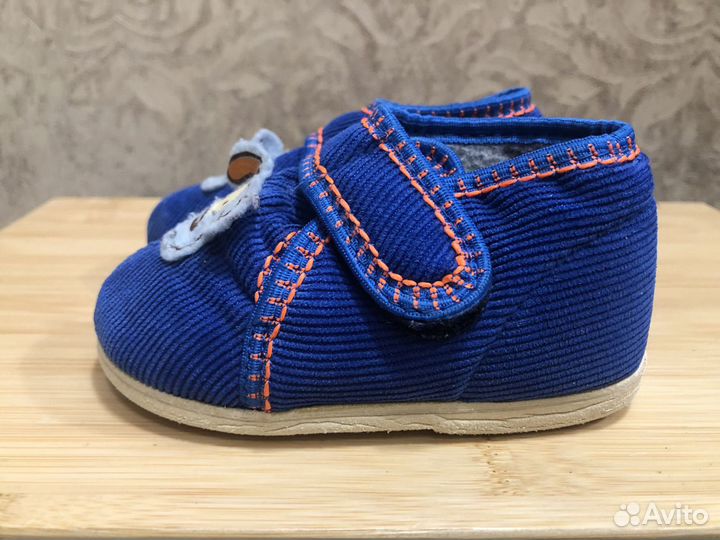 Детские ботиночки/тапочки текстильные 21 р