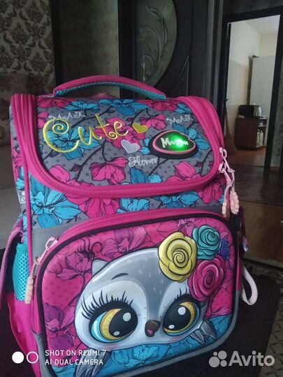 Рюкзак детский для девочки школьный