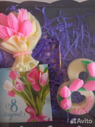 Мыло ручной работы на 8 марта