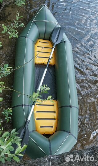 Прокат надувной лодки пакрафт посуточно \вес 3 кг