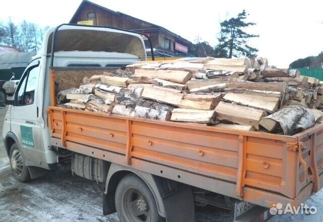 Дрова колотые твердых пород