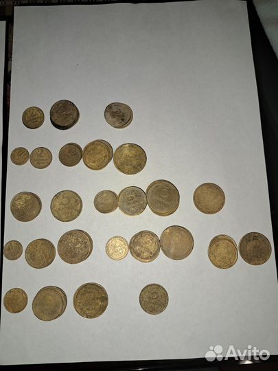 Погодовка монет СССР 1926-1957