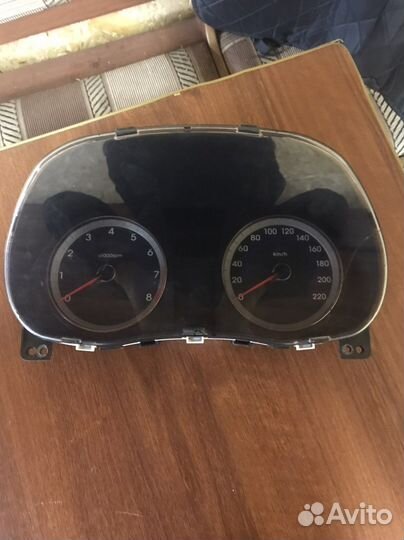 Приборная панель Hyundai Solaris 1