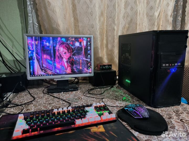 Игровой системный блок GTX 1070