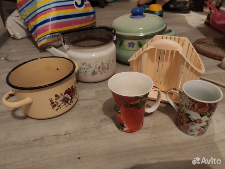 Набор столовой посуды для дачи