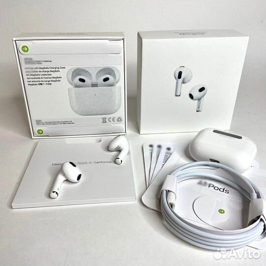 Airpods 3+полный комплект