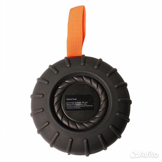 Колонка vikend Truck B, 5Вт, 1200мАч, IPX6, hands free, сопряжение, AUX, USB, TF, чёрный цвет