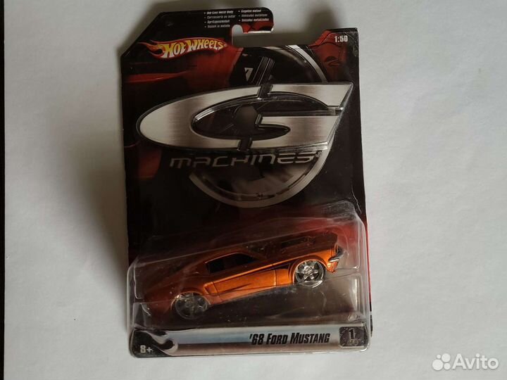 Hot Wheels G machines 68 Ford Mustang