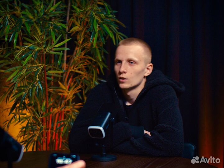 Студия для записи подкастов, курсов, интерьвю