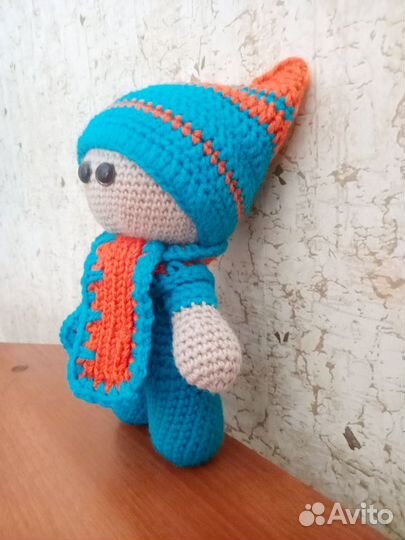 Малыш Йо йо вязаная кукла