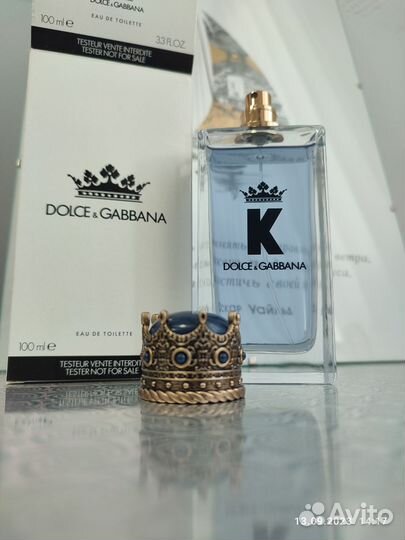 Туалетная вода оригинал тестер dolce & gabbana K