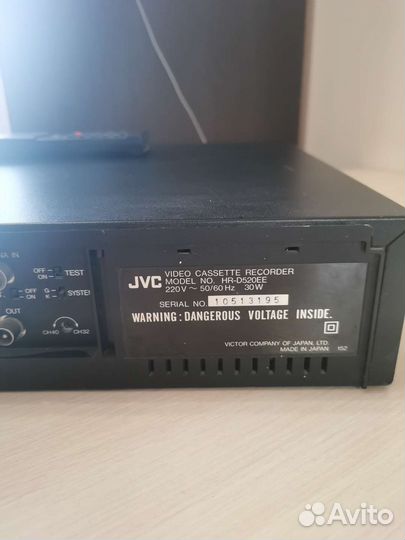 Видеомагнитофон JVC HR-D520EE