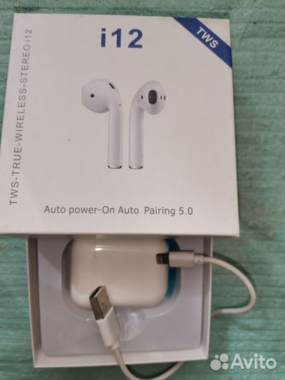 Беспроводные наушники TWS i12