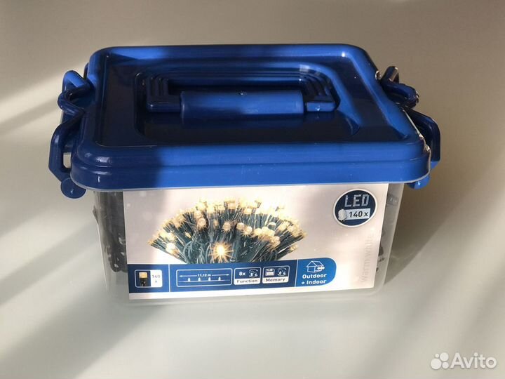 Гирлянда светодиодная 16 метров OBI