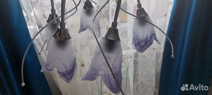 Люстра потолочная бу