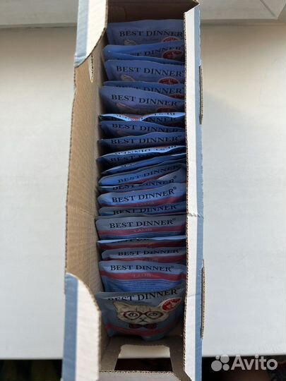 Влажный корм Best Dinner Ягненок 22шт