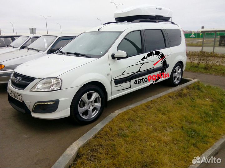 Автобокс Broomer быстросъемный на Лада Ларгус