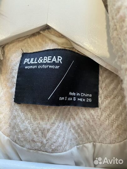 Пальто женское оверсайз pull&ber