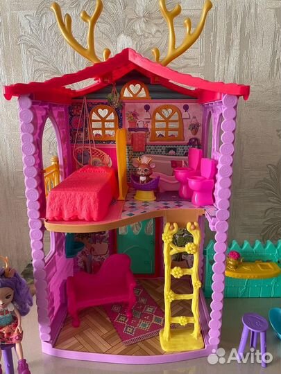 Домик кукольный Энчантималс«Домик Данессы Оленни»