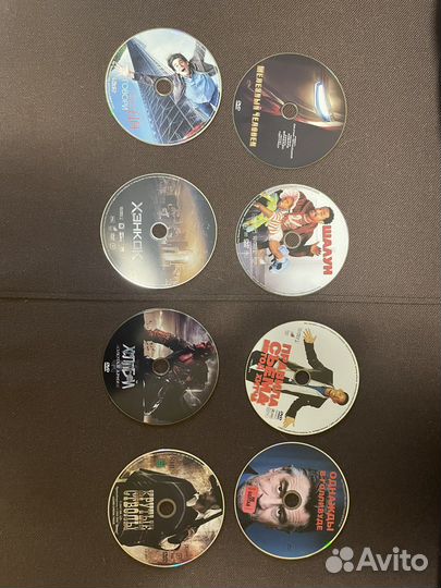 DVD диски с фильмами 49 штук