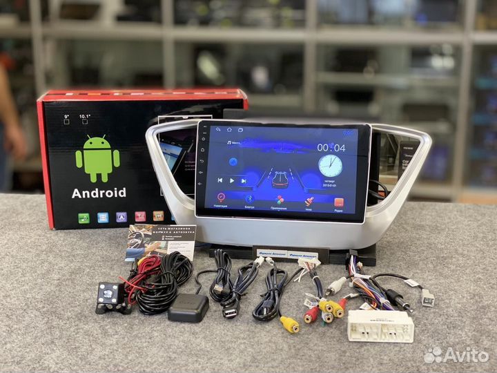 Штатная магнитола Hyundai Solaris 2 2017-2018 2-16