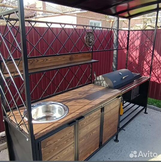 Мангальный комплекс лофт