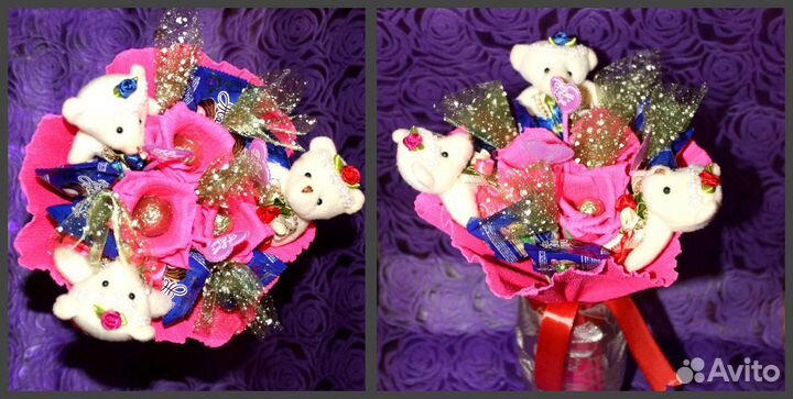 Букеты из конфет