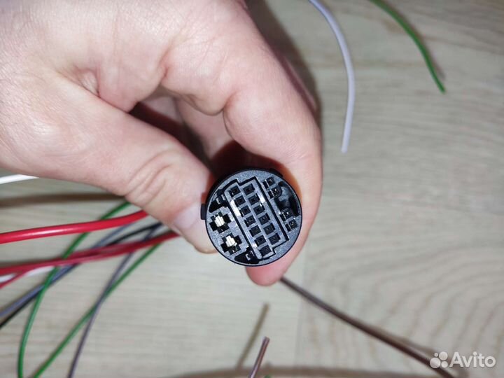 Проводка задней двери Opel с разъемом