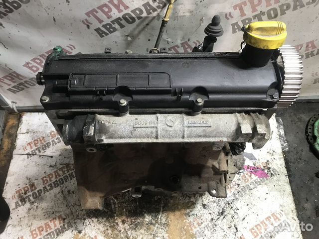 Рено Сценик Двигатель без навесного