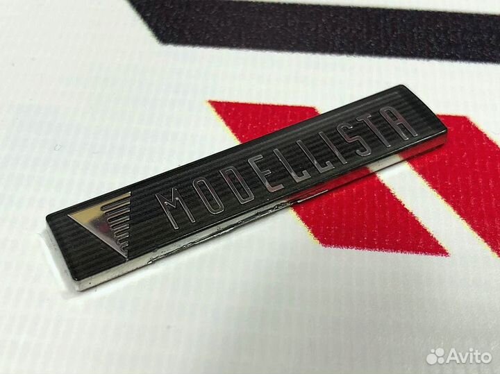 Эмблема Modellista (Как оригинал) Серая