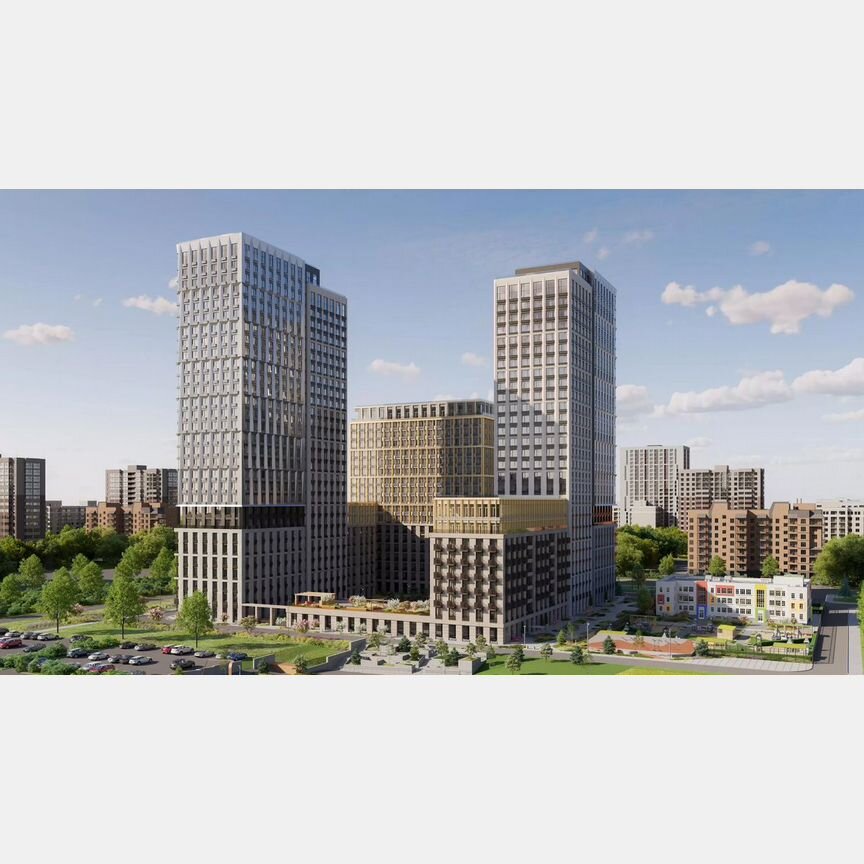 3-к. квартира, 67,4 м², 5/30 эт.