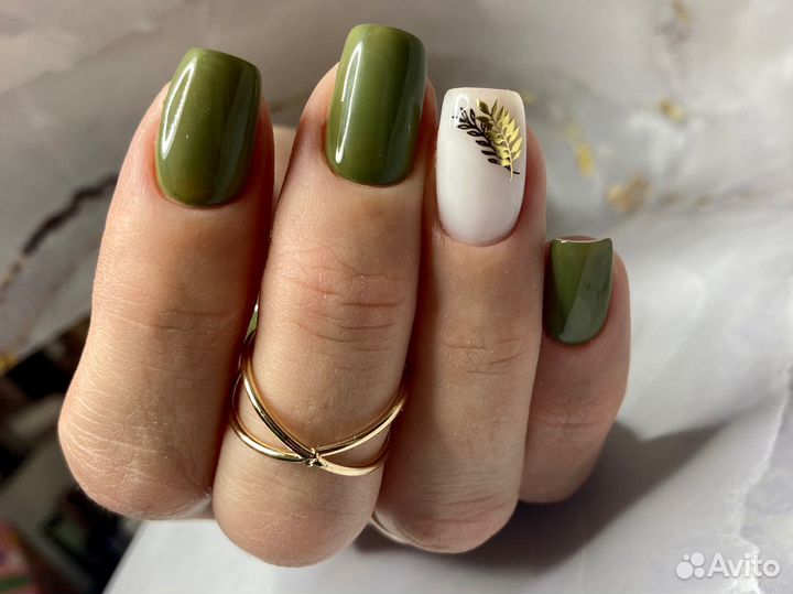 Маникюр, педикюр с покрытием гель-лак, наращивание